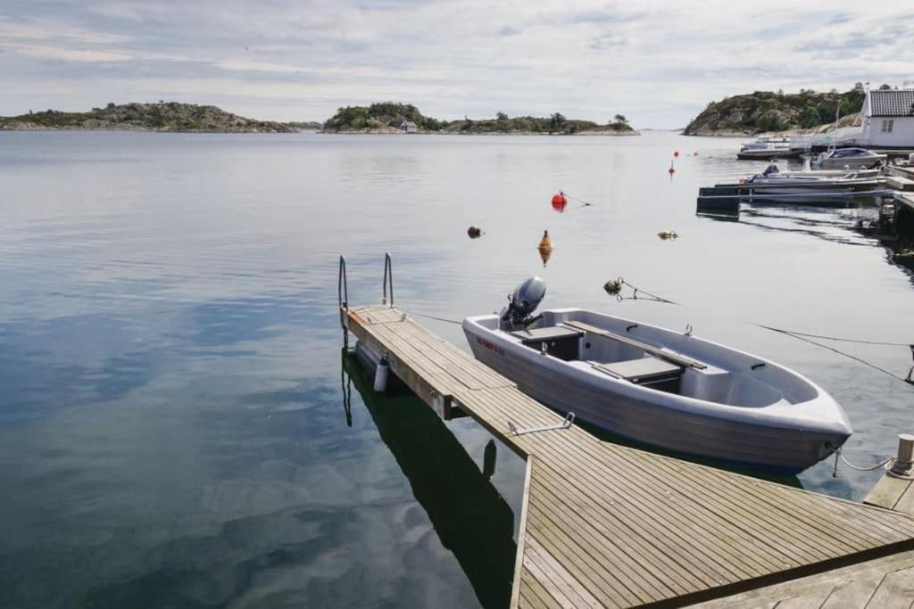 Ferie Pa Bryggekanten I Kristiansand, Flekkeroy Esterno foto