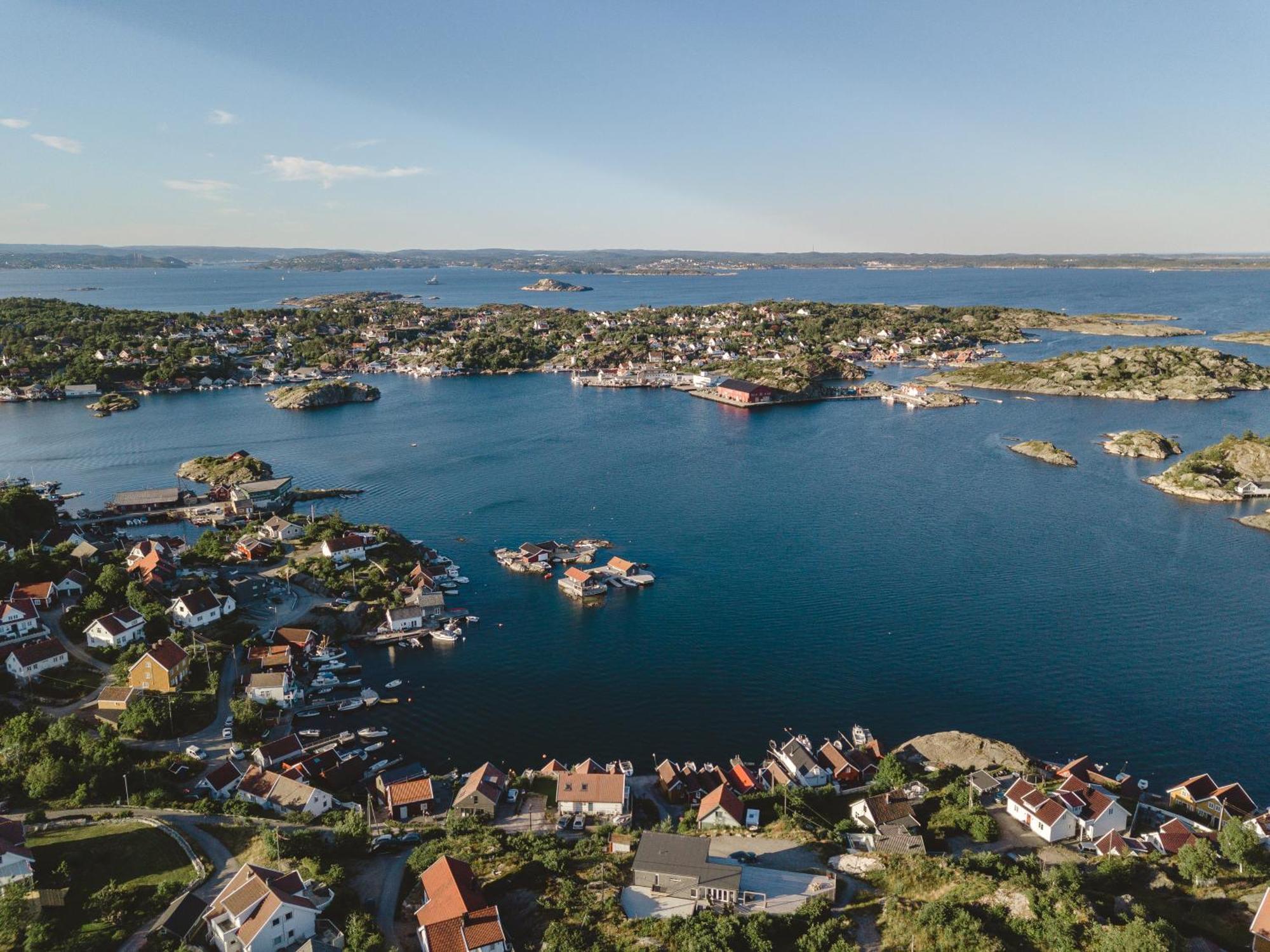 Ferie Pa Bryggekanten I Kristiansand, Flekkeroy Esterno foto