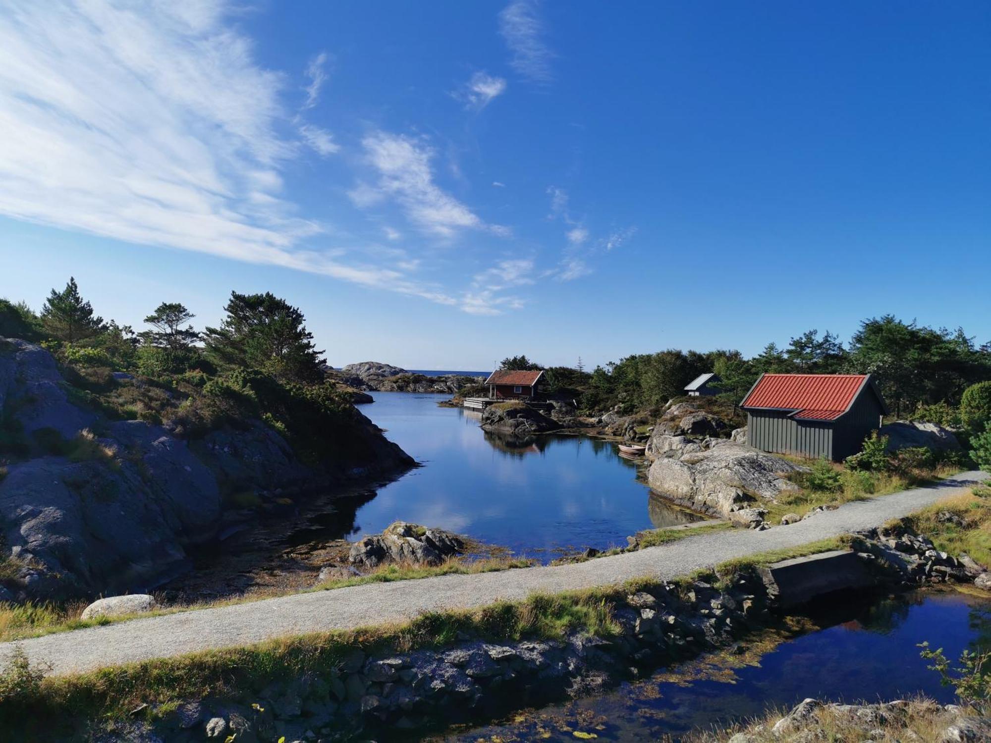 Ferie Pa Bryggekanten I Kristiansand, Flekkeroy Esterno foto