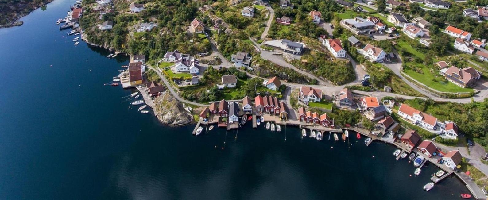 Ferie Pa Bryggekanten I Kristiansand, Flekkeroy Esterno foto