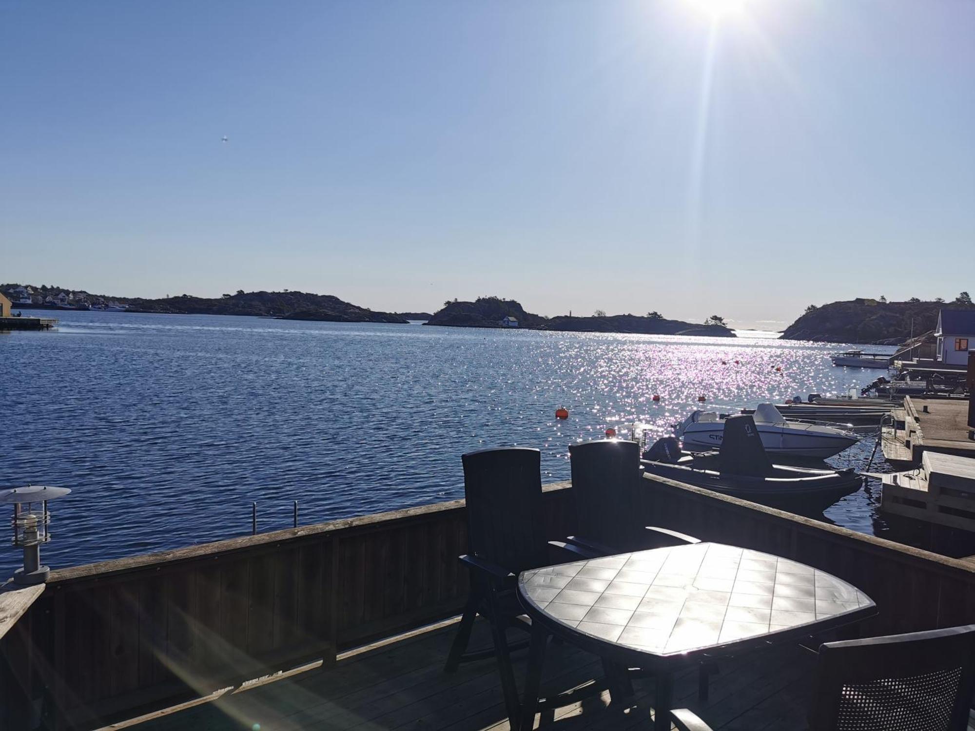 Ferie Pa Bryggekanten I Kristiansand, Flekkeroy Esterno foto